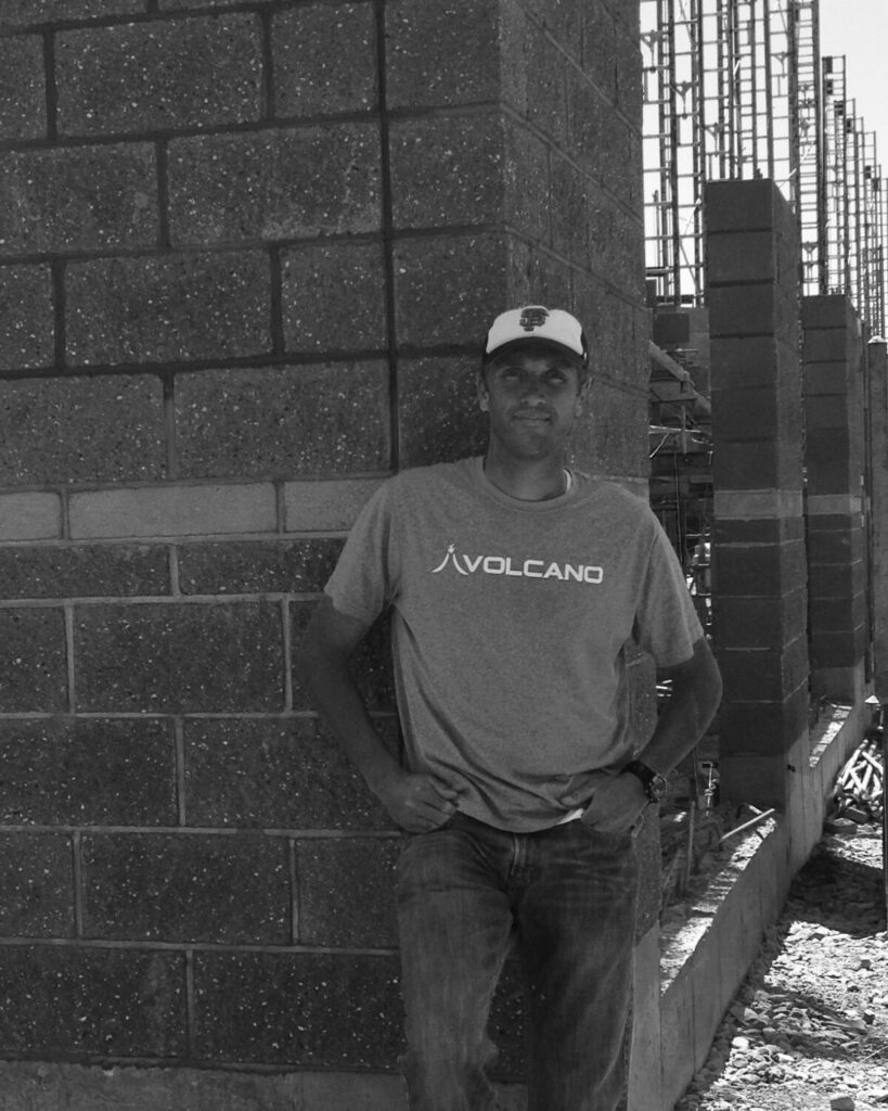 Devin L. Bird, Partner/Owner of Hobble Creek Contractors, on a job site